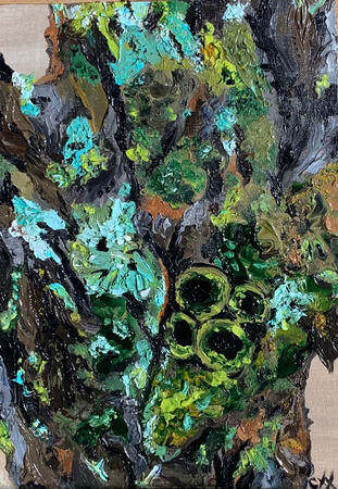 Earth. Oil on Canvas Board. January 2023.